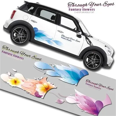 Stiker tal-Korp tal-Karozza tal-Mudell tal-Fjura tal-Art
